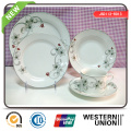 20PCS Porcelain Dinner Set in Round Shape